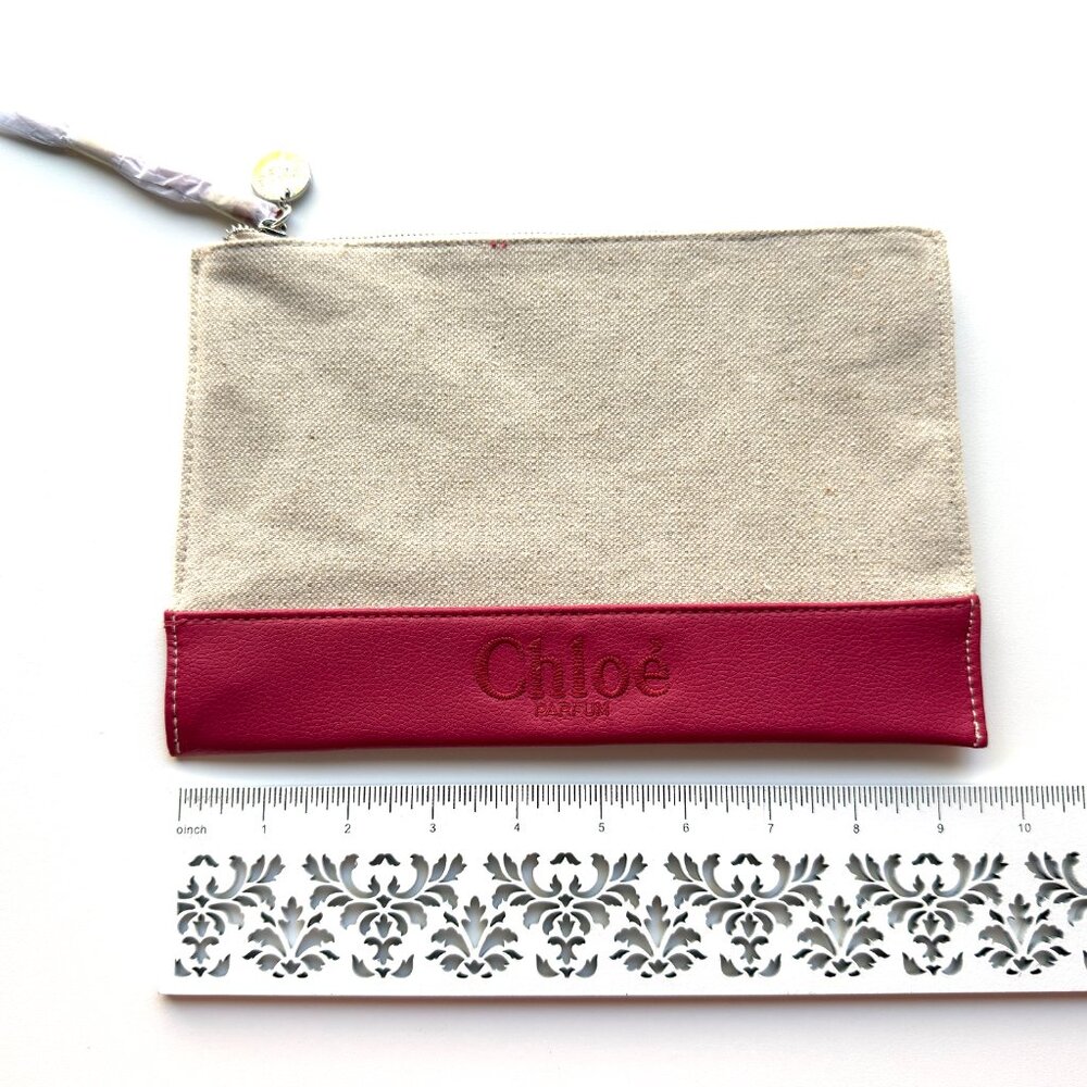 3592 CHLOE MAKEUP BAG COSMETIC BAG DESIGNER TOILETRIES BAG